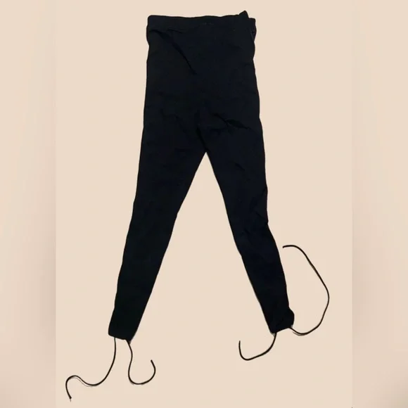 SHEIN SXY High Waist Grommet Lace Up Pants - Picture 3 of 3